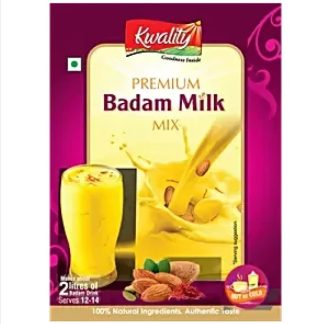 Badam shake, made from almonds and milk, is a nutritious beverage that can help with healthy weight gain due to its high protein and calorie content. It provides essential nutrients and can be a delicious addition to a weight gain diet.